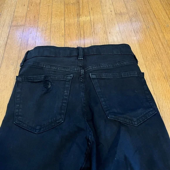 TopShop Ripped Black Jeans - Picture 5 of 5